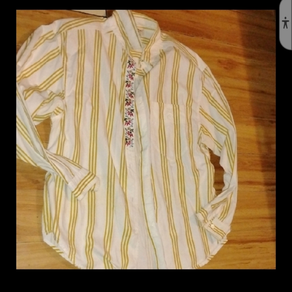 Striped Button Down Shirt